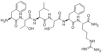 淀粉样蛋白P组分(33-38)酰胺 结构式
