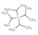 N,N-二甲基三异丙基硅烷胺 结构式