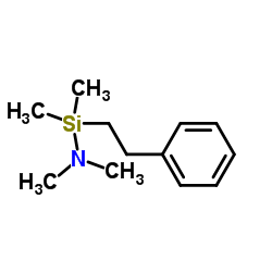 二甲胺基二甲基苯乙基硅烷 结构式