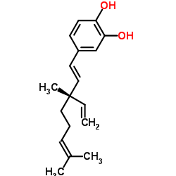 3-羟基补骨脂酚 结构式