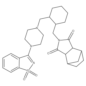 鲁拉西酮杂质9 结构式