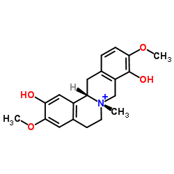 轮环藤酚碱 结构式