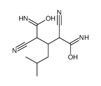 2,4-二氰基-3-(2-甲基丙基)-戊二酰胺 结构式