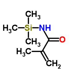 甲基丙烯酰氧胺基三甲基硅烷 结构式