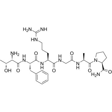 人蛋白酶激活受体-3(1-6)酰胺 结构式
