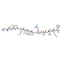 (LEU144,ARG147)-MYELIN PROTEOLIPID PROTEIN (139-151) 结构式