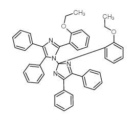 2-(2-乙氧基苯基)-4,5-二苯基咪唑-1,2’-二聚体 结构式