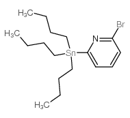 2-溴-6-(三丁基甲锡烷基)吡啶 结构式