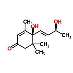 Corchoionol C 结构式