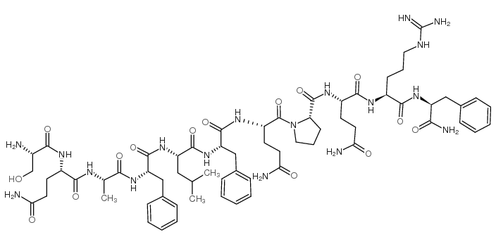 人神经肽SF 结构式