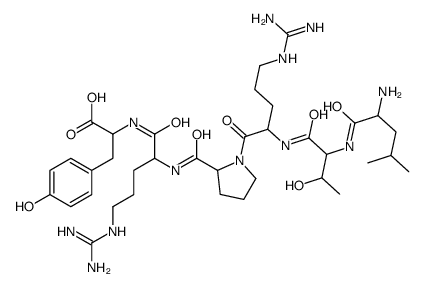 人胰多肽(31-36)游离酸 结构式