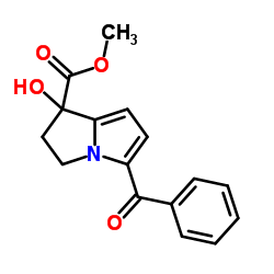 1-羟基酮咯酸甲酯 结构式