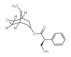 (-)-Scopolamine 结构式