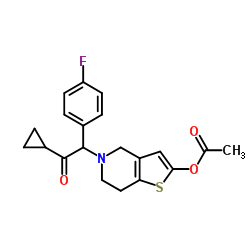 普拉格雷杂质D 结构式