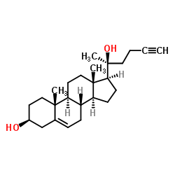 Nat-20(S)-yne 结构式