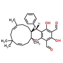 表瓜二醛B 结构式