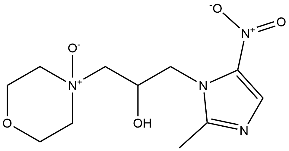 奥硝唑杂质20 结构式