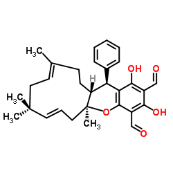 番石榴二醛 B 结构式