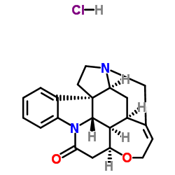 盐酸马钱子碱 结构式