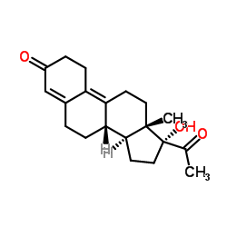 孕诺二烯醇 结构式