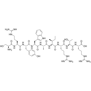 化合物CEF8, 流感病毒NP (383-391) 结构式