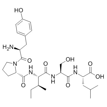 麸质外啡肽C 结构式