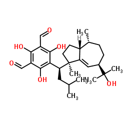 大果桉醛 D 结构式