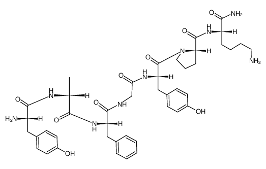 (Lys7)- Dermorphin 结构式