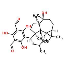 大果桉醛B 结构式