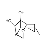 (2R,4S,4aR,5R,6R,8aS)-6-乙基六氢-2,5-环氧-2H-1-苯并吡喃-4,4a(5H)-二醇 结构式