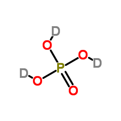 磷酸-d₃ 溶液 结构式