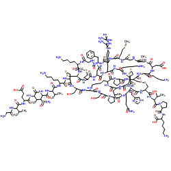 Kaliotoxin 结构式