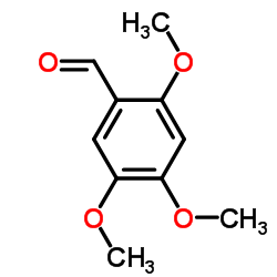 2,4,5-三甲氧基苯甲醛 结构式