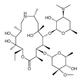 加米霉素还原物 结构式