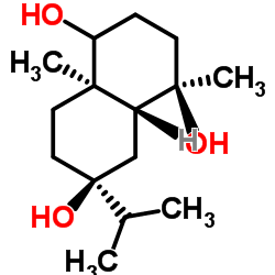 1,4,7-桉叶烷三醇 结构式