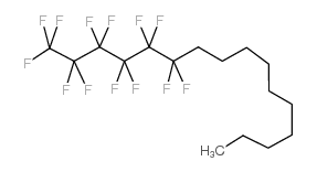 1-(全氟-n-己基)癸烷 结构式