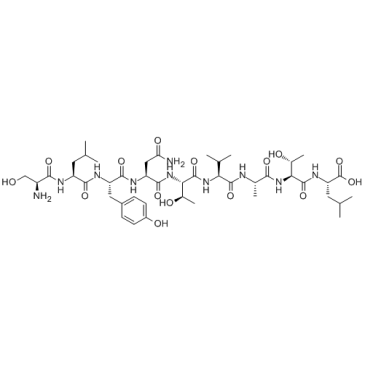 HIV-1 GAG蛋白P17 (76-84) 结构式