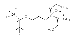 3-(七氟异丙氧基)丙基三乙氧基硅烷 结构式