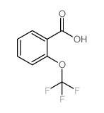 2-三氟甲氧基苯甲酸 结构式