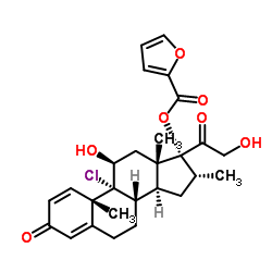 糠酸莫米松EP杂质H 结构式