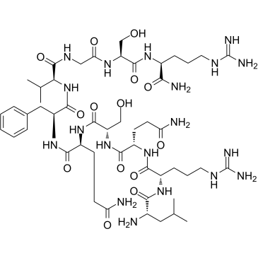 Urechistachykinin I 结构式