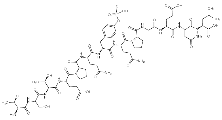 磷酸化PP60 C-SRC (521-533) 结构式