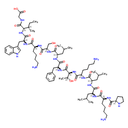 抗菌肽SPFK 结构式