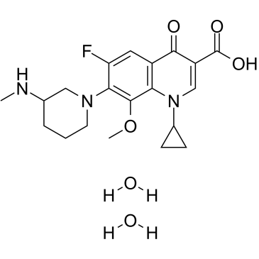 巴洛沙星二水合物 结构式