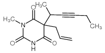 美索比妥 结构式