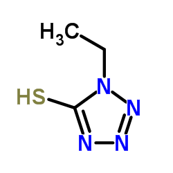 1-乙基-5-巯基-1,2,3,4-四氮唑 结构式
