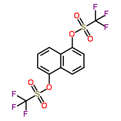 1,5-萘二(三氟甲基磺酸酯) 结构式