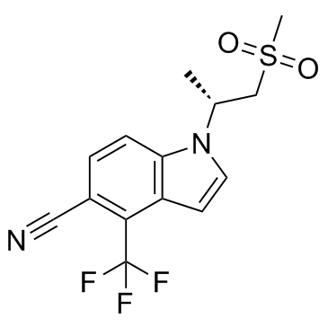 GSK-2881078 结构式