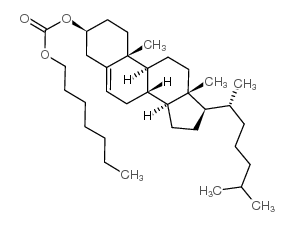 胆固醇庚基碳酸盐 结构式