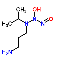 1-羟基-2-氧代-3-(3-氨丙基)-3-异丙基-1-三氮烯 结构式